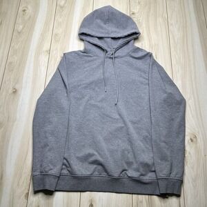 Cuts Hoodie Mens Large Gray Hyperloop Sweatshirt Pullover Stretch Pockets